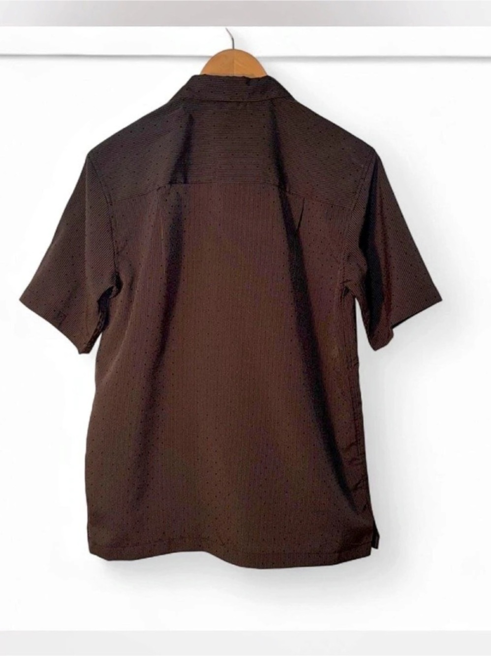 George Men'Small Short Sleeve Shirt in Black Size Small Like New - Picture 2 of 3